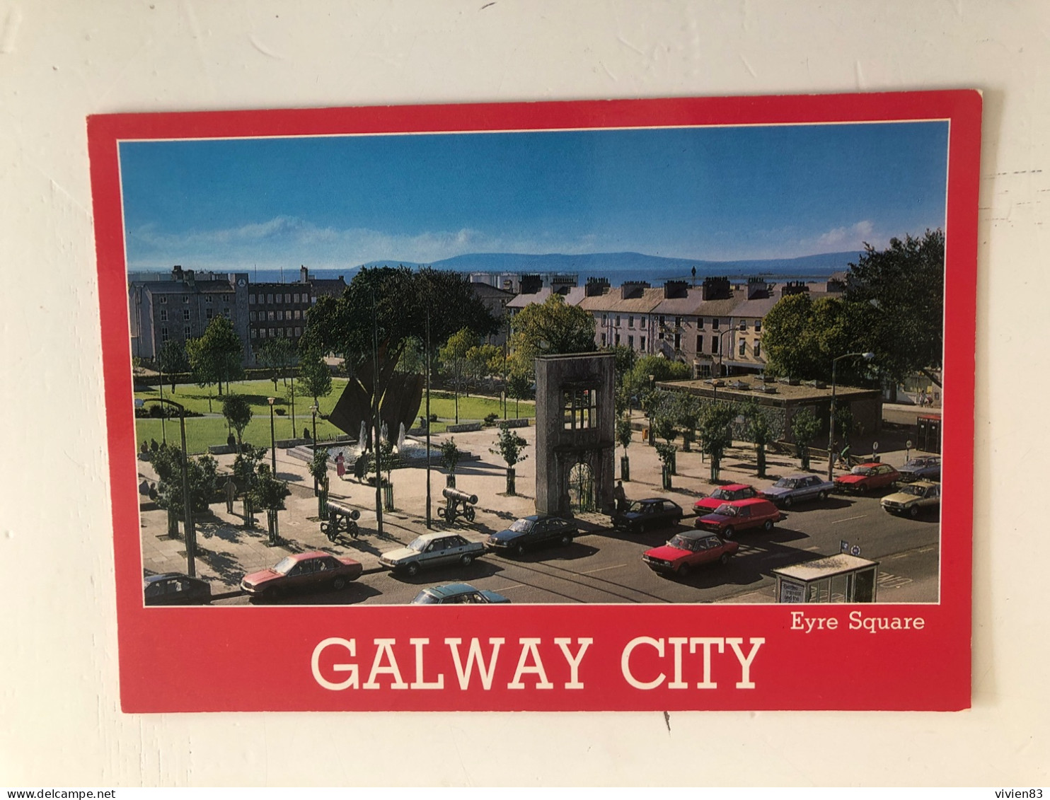 GALWAY CITY. EYRE SQUARE. Voitures - Galway