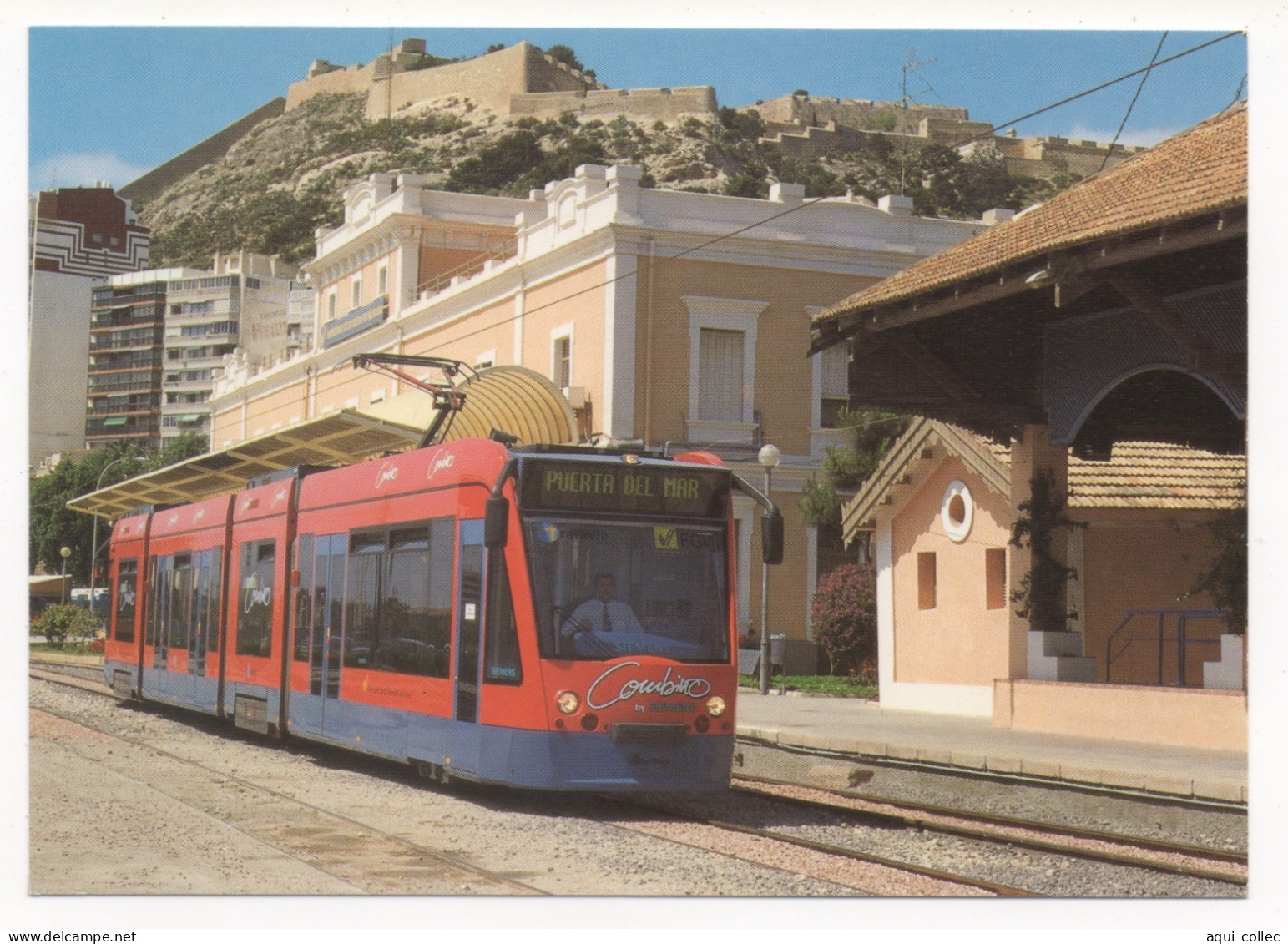 COMBINO N° 691 (DE SIEMENS) TESTÉ ENTRE "PUERTADEL MAR-ESTACIÓN FGV -ALBUFERETA - Strassenbahnen