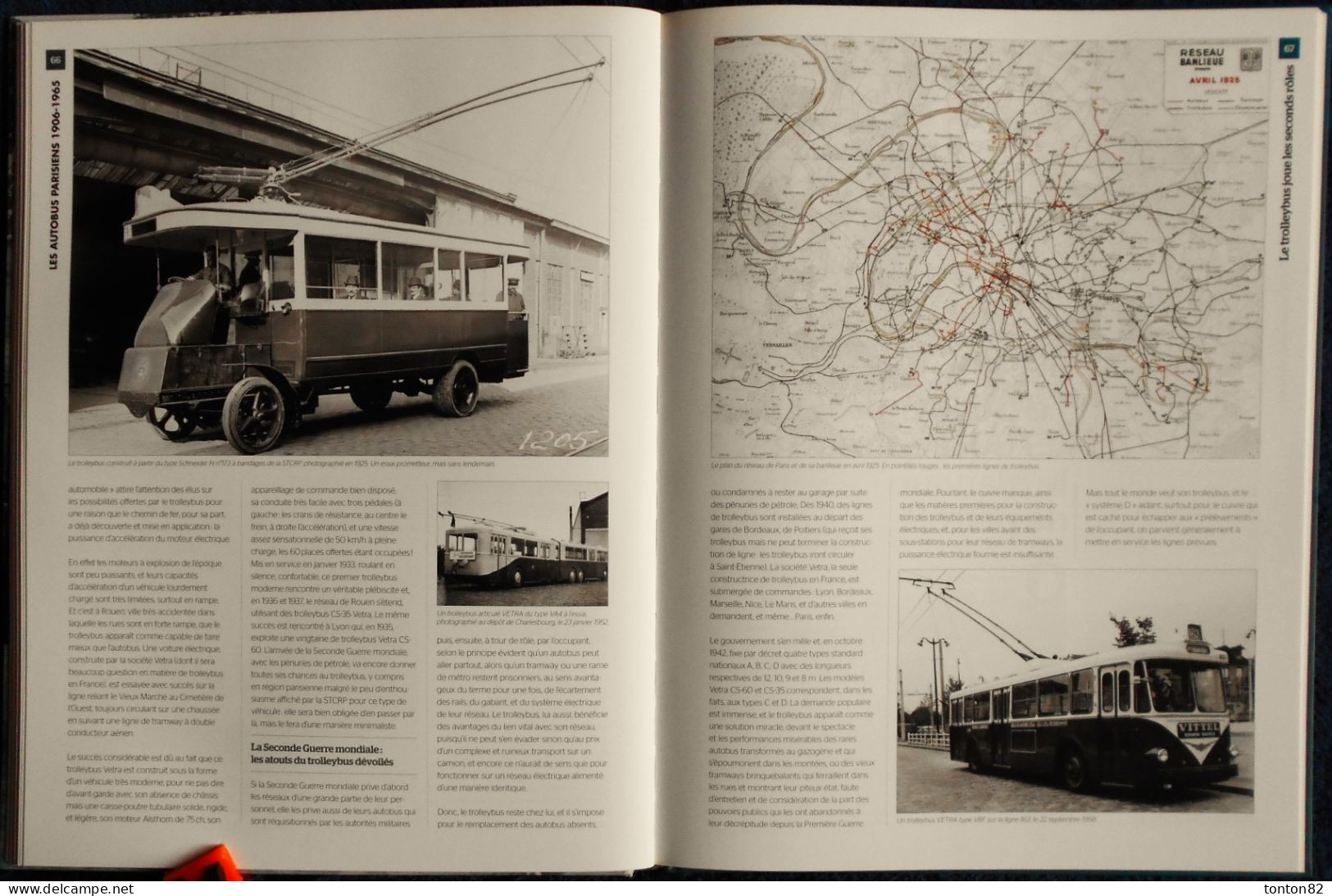 LES AUTOBUS PARISIENS - 1906 / 1965 - Éditions ATLAS - ( 2011 ) .