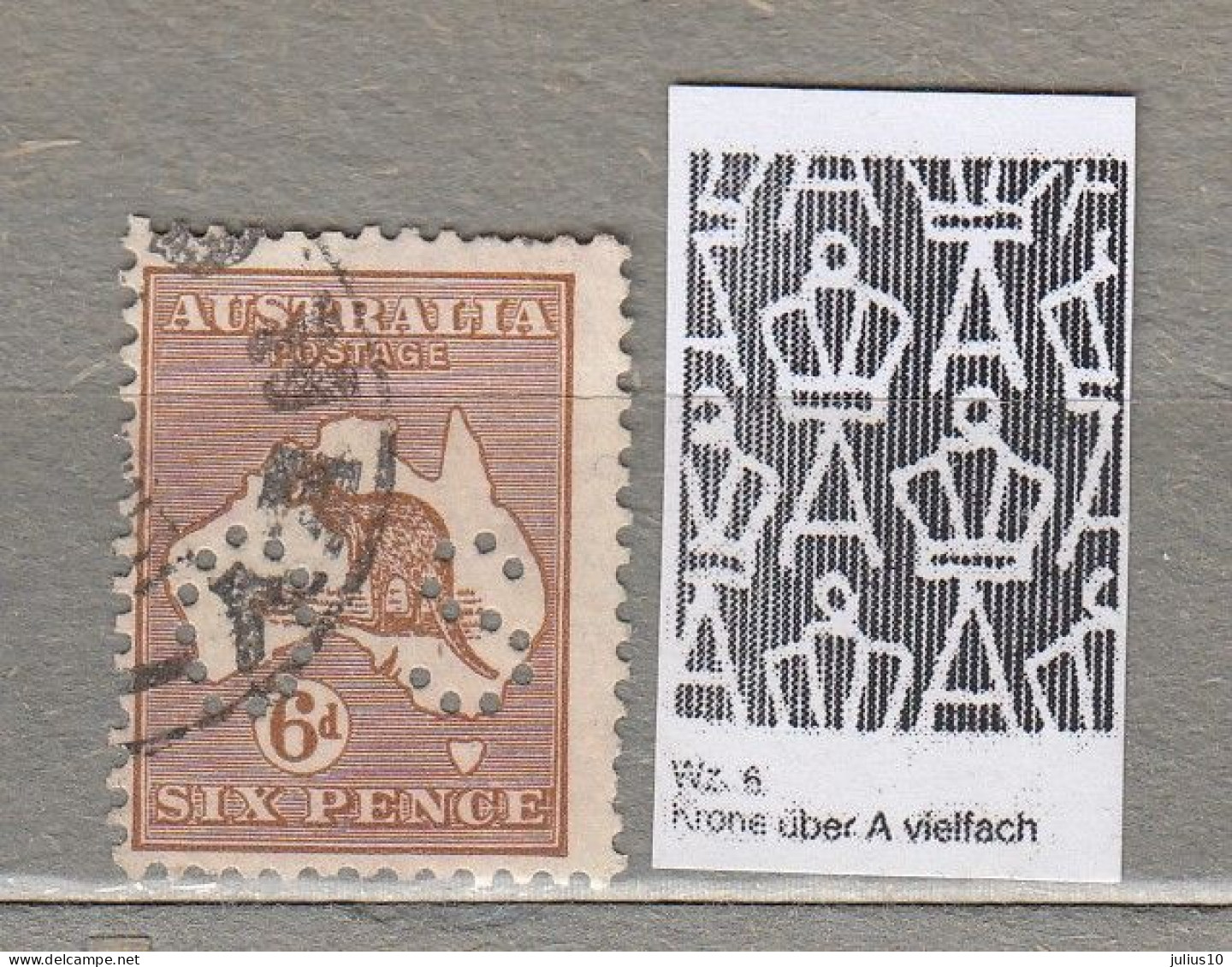 AUSTRALIA Service OS 1929 Used(o) Mi 73 #34405 - Dienstzegels