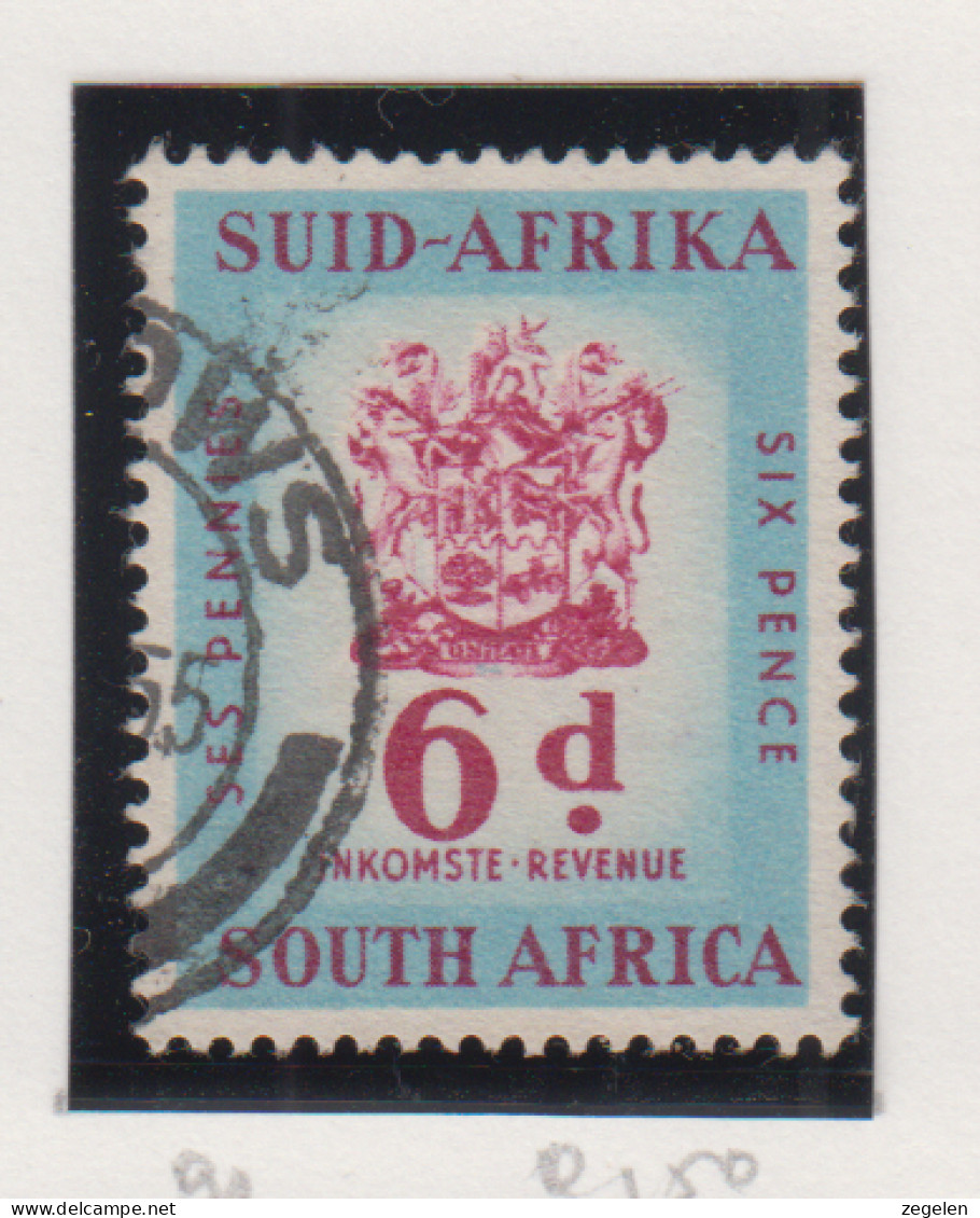 Zuid-Afrika Fiskale Zegel(revenue) Cat. J Barefoot: Revenue JAAR 1954 Nr 91 - Other & Unclassified