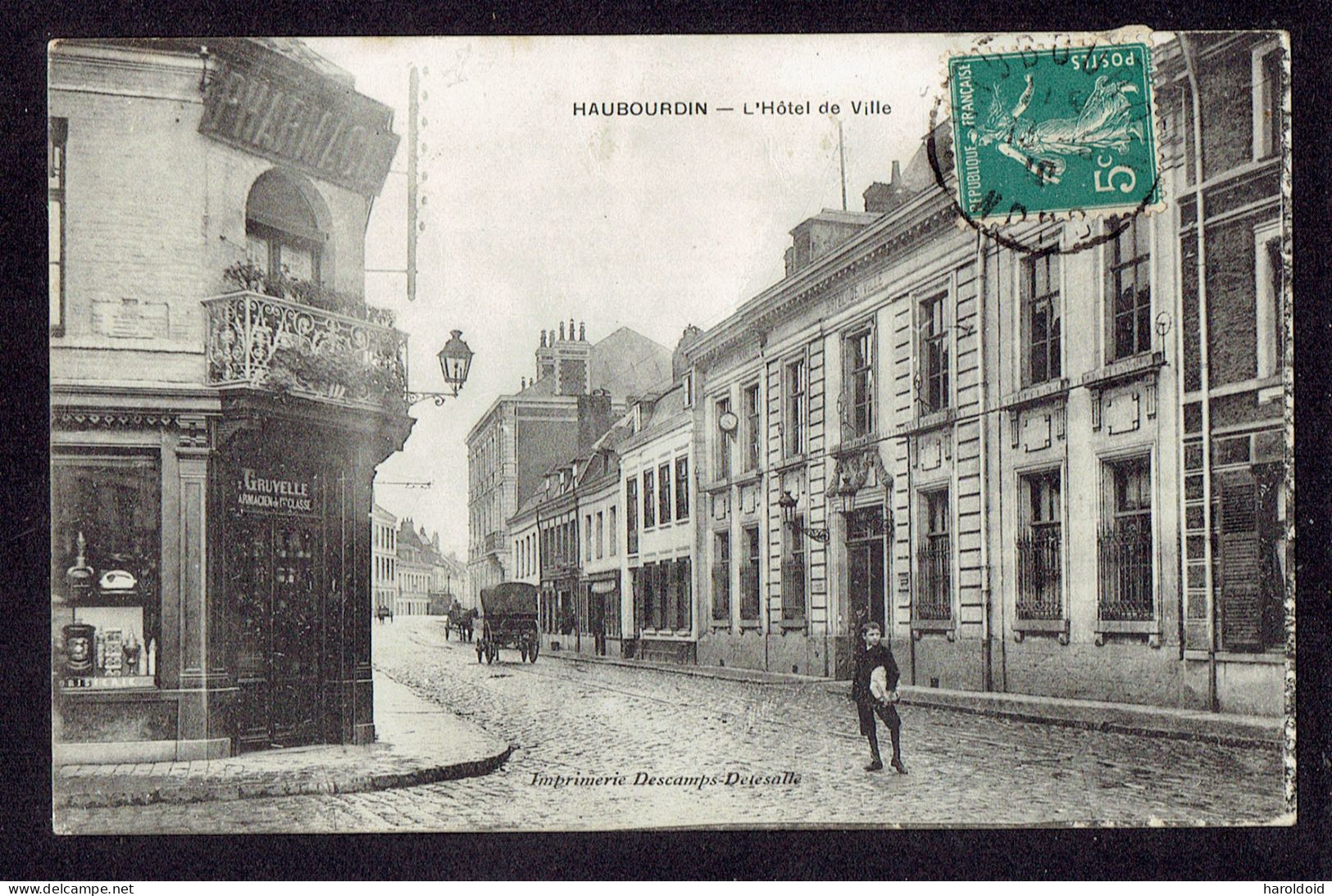 CPA 59 - HAUBOURDIN - L'HOTEL DE VILLE - Haubourdin