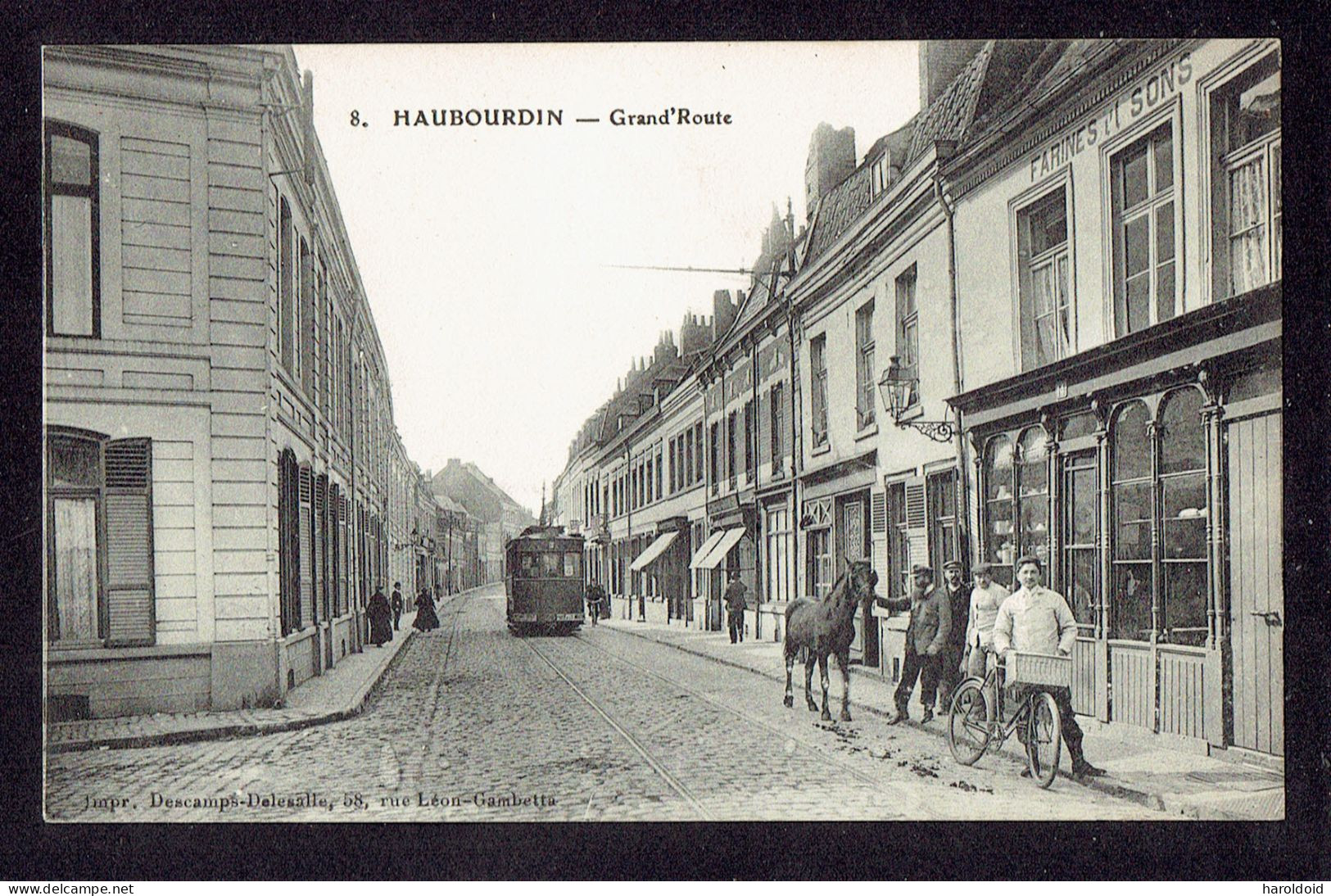 CPA 59 - HAUBOURDIN - GRAND'ROUTE - Haubourdin