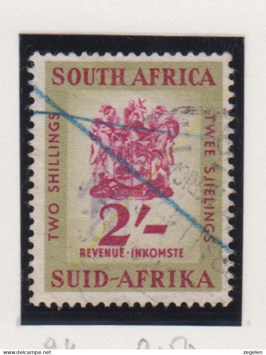 Zuid-Afrika Fiskale Zegel(revenue) Cat. J Barefoot: Revenue JAAR 1954 Nr 94 - Sonstige & Ohne Zuordnung