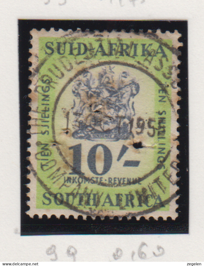 Zuid-Afrika Fiskale Zegel(revenue) Cat. J Barefoot: Revenue JAAR 1954 Nr 99 - Andere & Zonder Classificatie