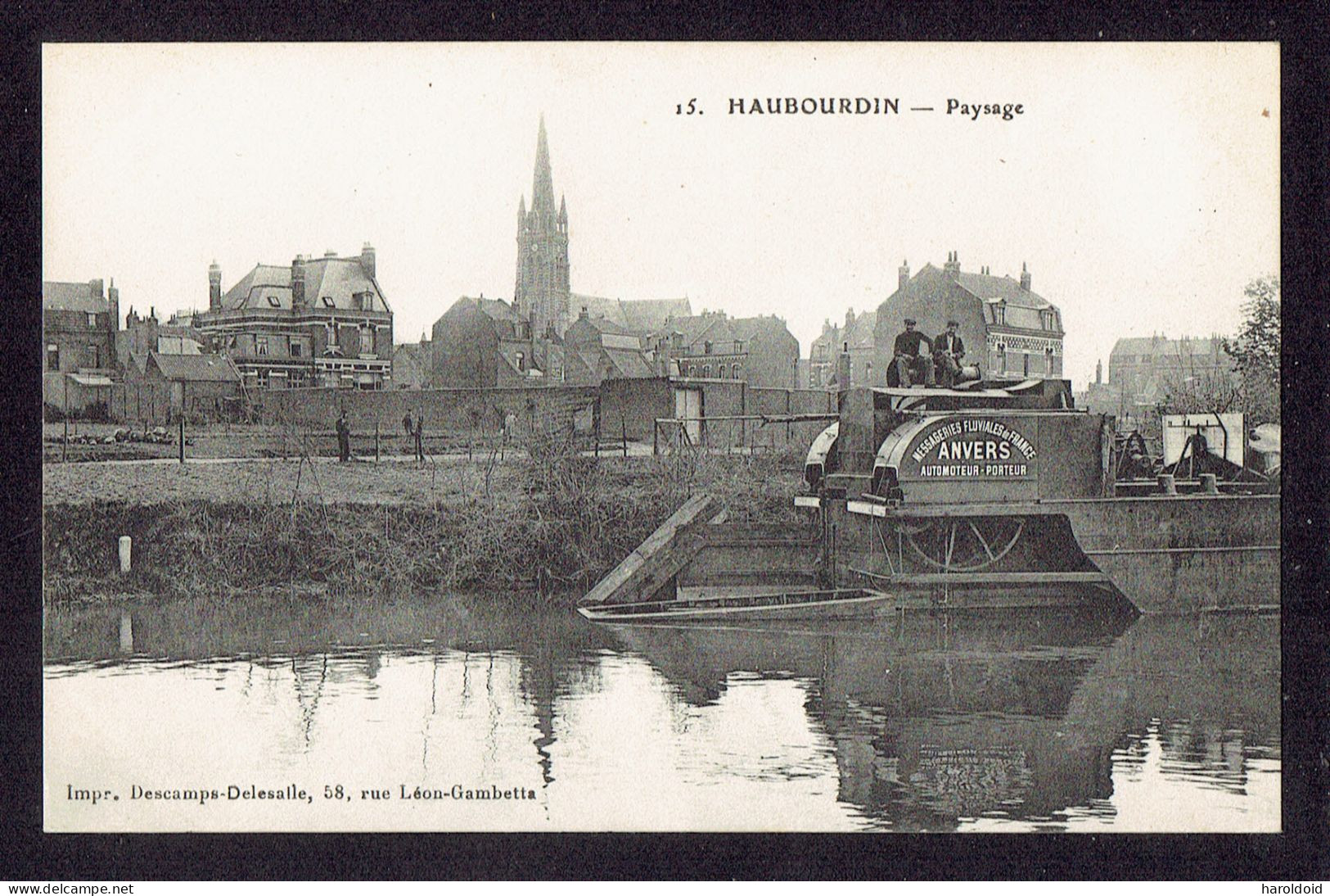 CPA 59 - HAUBOURDIN - PAYSAGE - Haubourdin