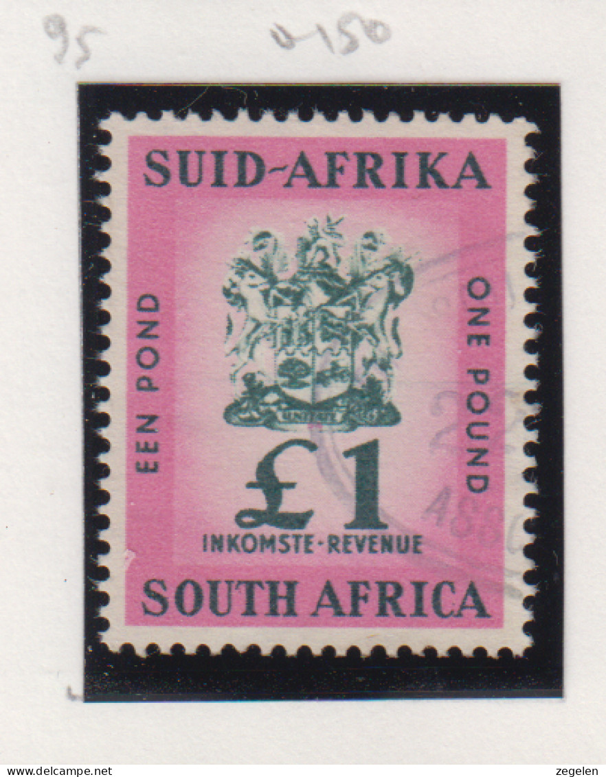 Zuid-Afrika Fiskale Zegel(revenue) Cat. J Barefoot: Revenue JAAR 1954 Nr 102 - Other & Unclassified