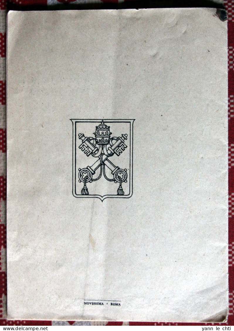 Book 1948 Vatican 14 Timbres Francobolli   Mi Nr 126 / 39  1946 Consile de Trente Heilingen Konzils von Trient 1545 1945