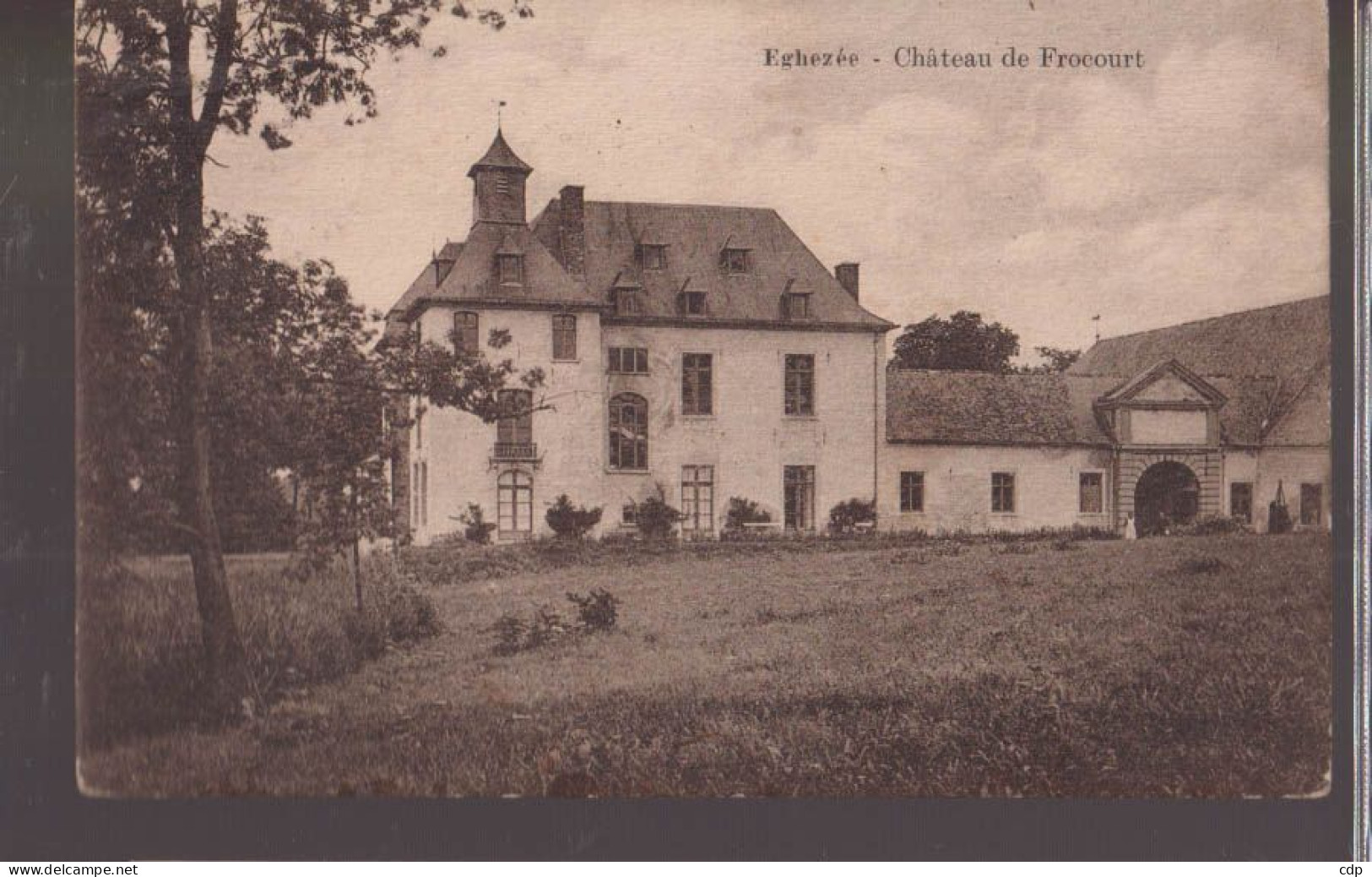 Cpa  éghezée  Chateau - Eghezée