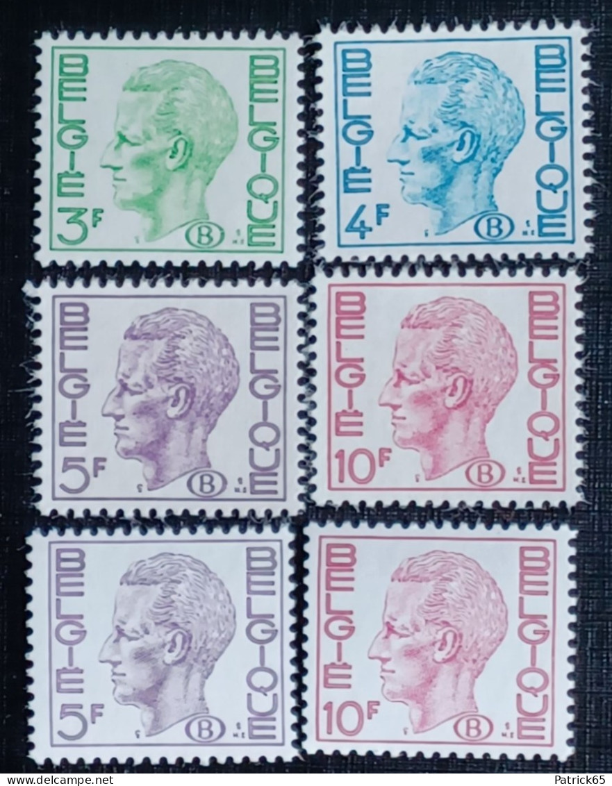 Belgié 1974 Dienstzegels Obp.nrs.S-68/71 & S-70/71 P5  MNH--Postfris - Nuevos