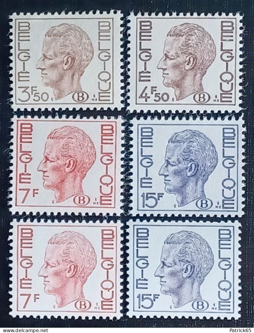 Belgié 1971 Dienstzegels Obp.nrs.S-64/67 & S-66/67 P5  MNH--Postfris - Neufs