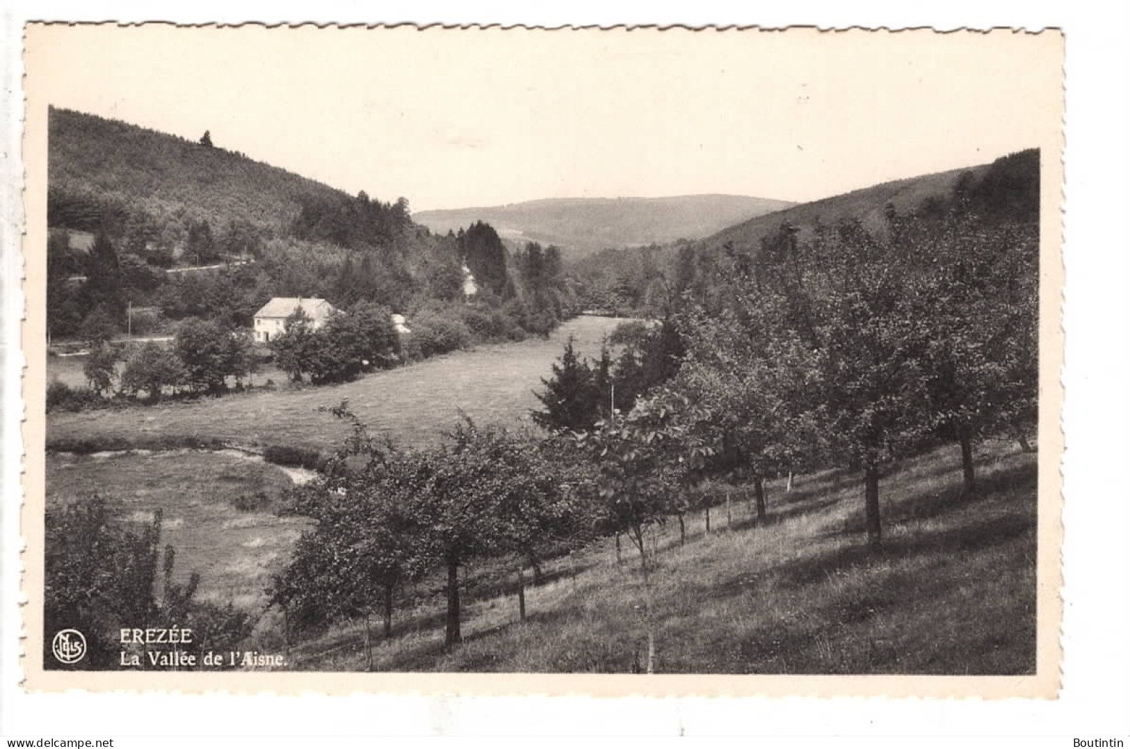 Lot De 2 Cartes Erezée Vallée De L'Aisne - Pont - Erezée