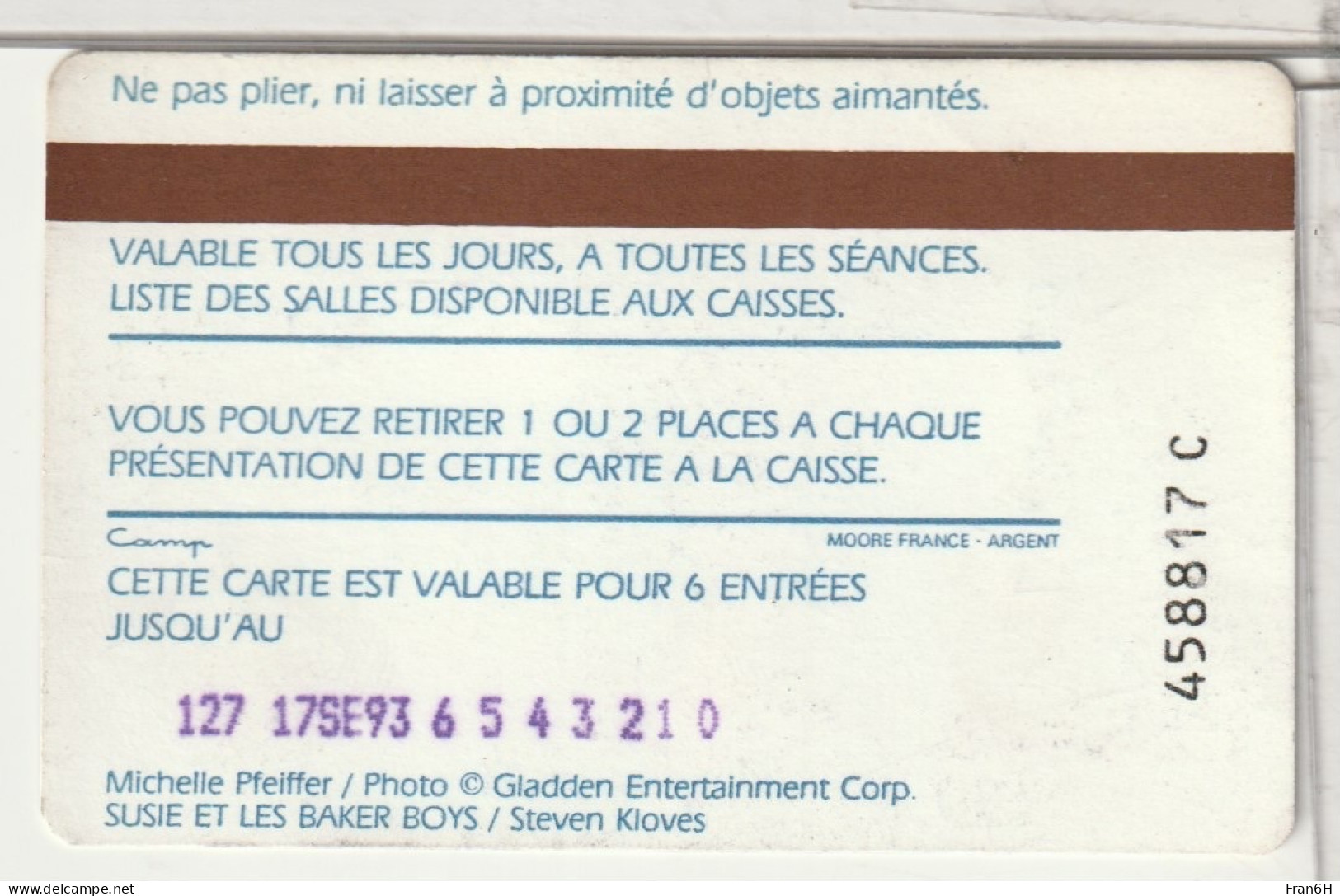 CINÉCARTE  - UGC PRIVILEGE 2 - Movie Cards