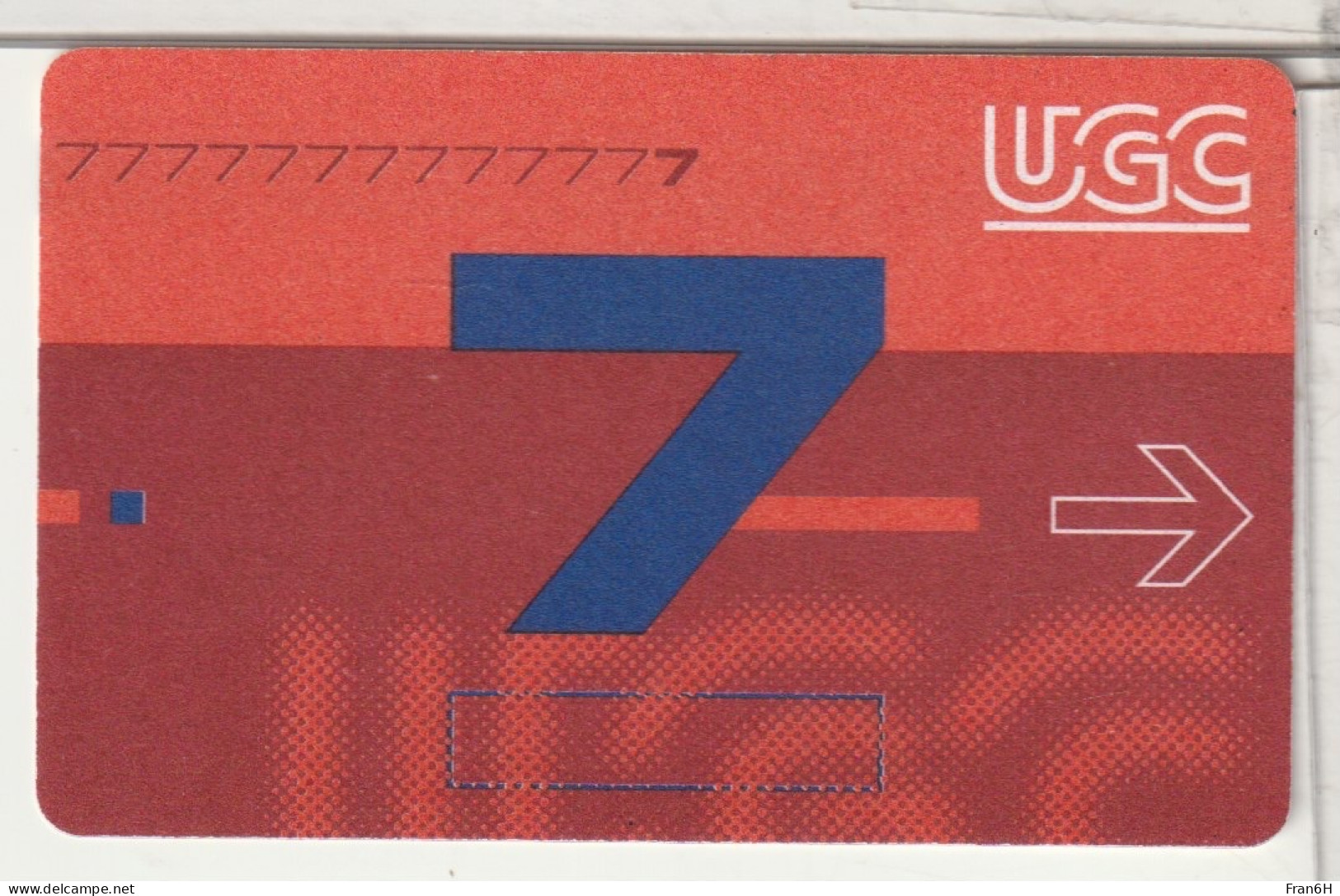 CINÉCARTE  - UGC 7 - Cinécartes