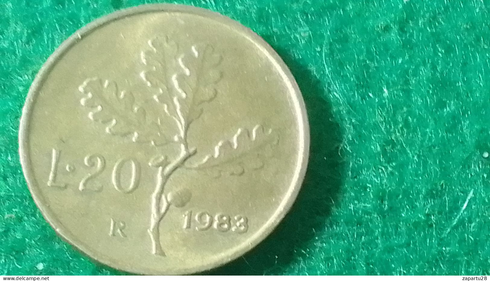 İTALYA -1982 -   20 LİRE - 20 Liras