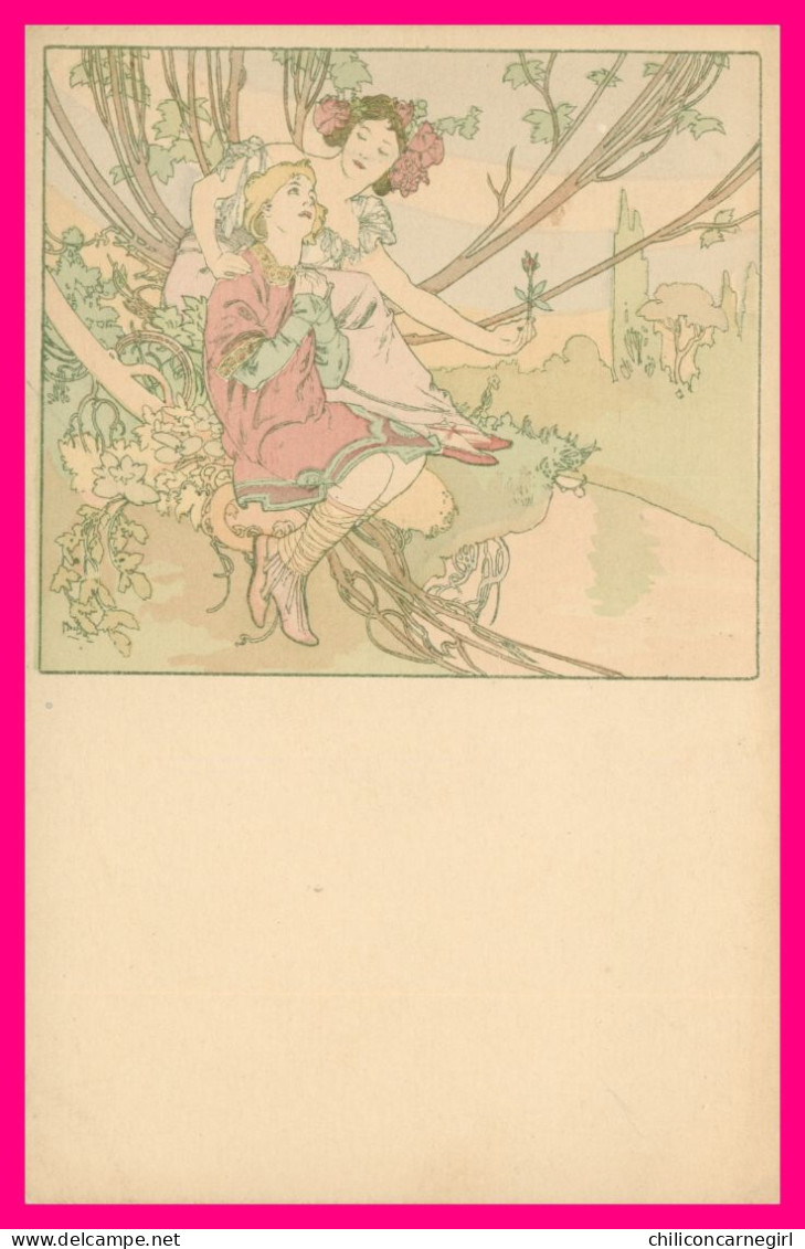 * Illustrateur ALPHONSE MUCHA - ALPHONS - Art Nouveau - Femme - Adolescence Ages - CHAMPENOIS - Jugendstil - Alfons - Mucha, Alphonse