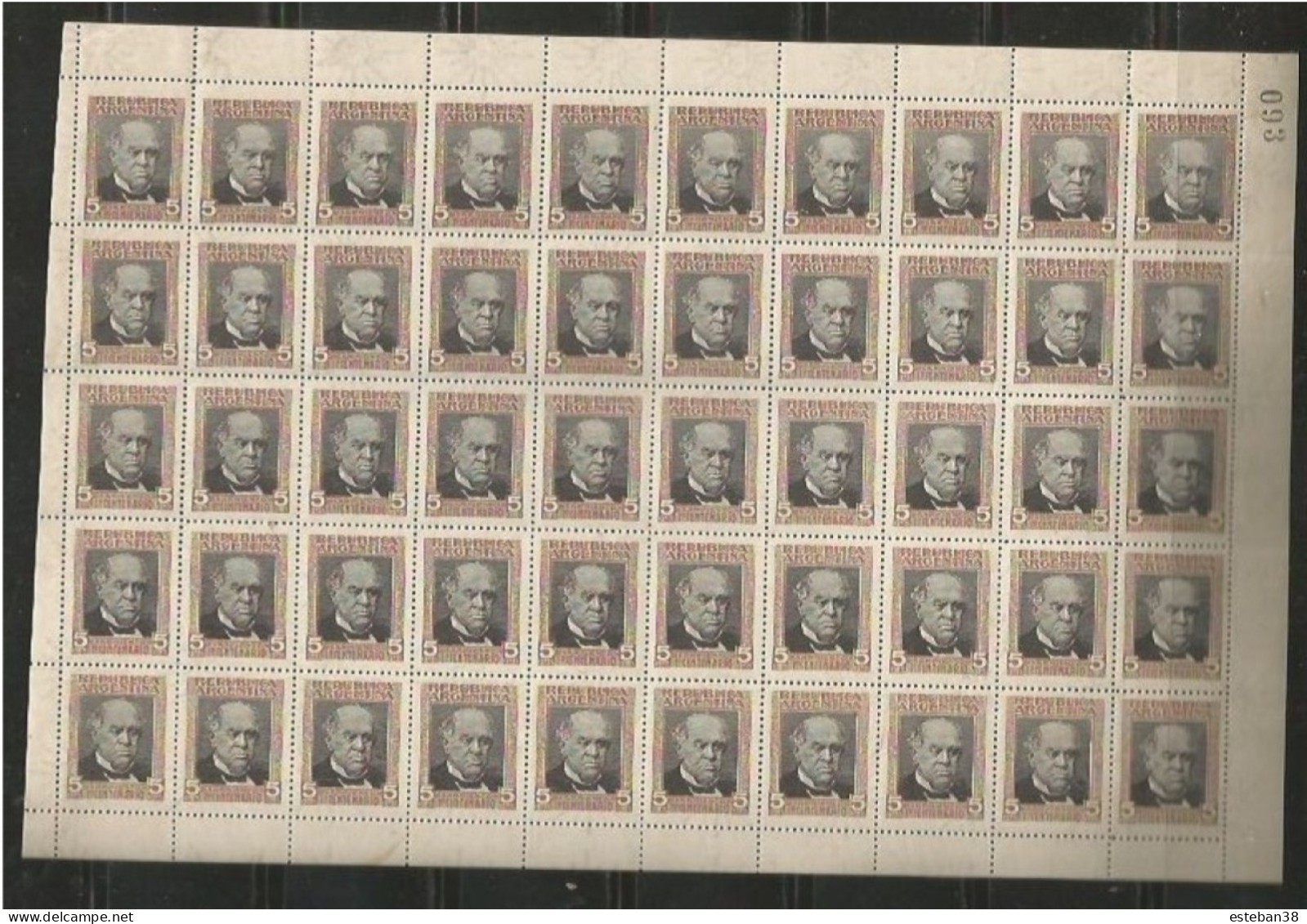 Centenario Domingo Faustino Sarmiento - Unused Stamps