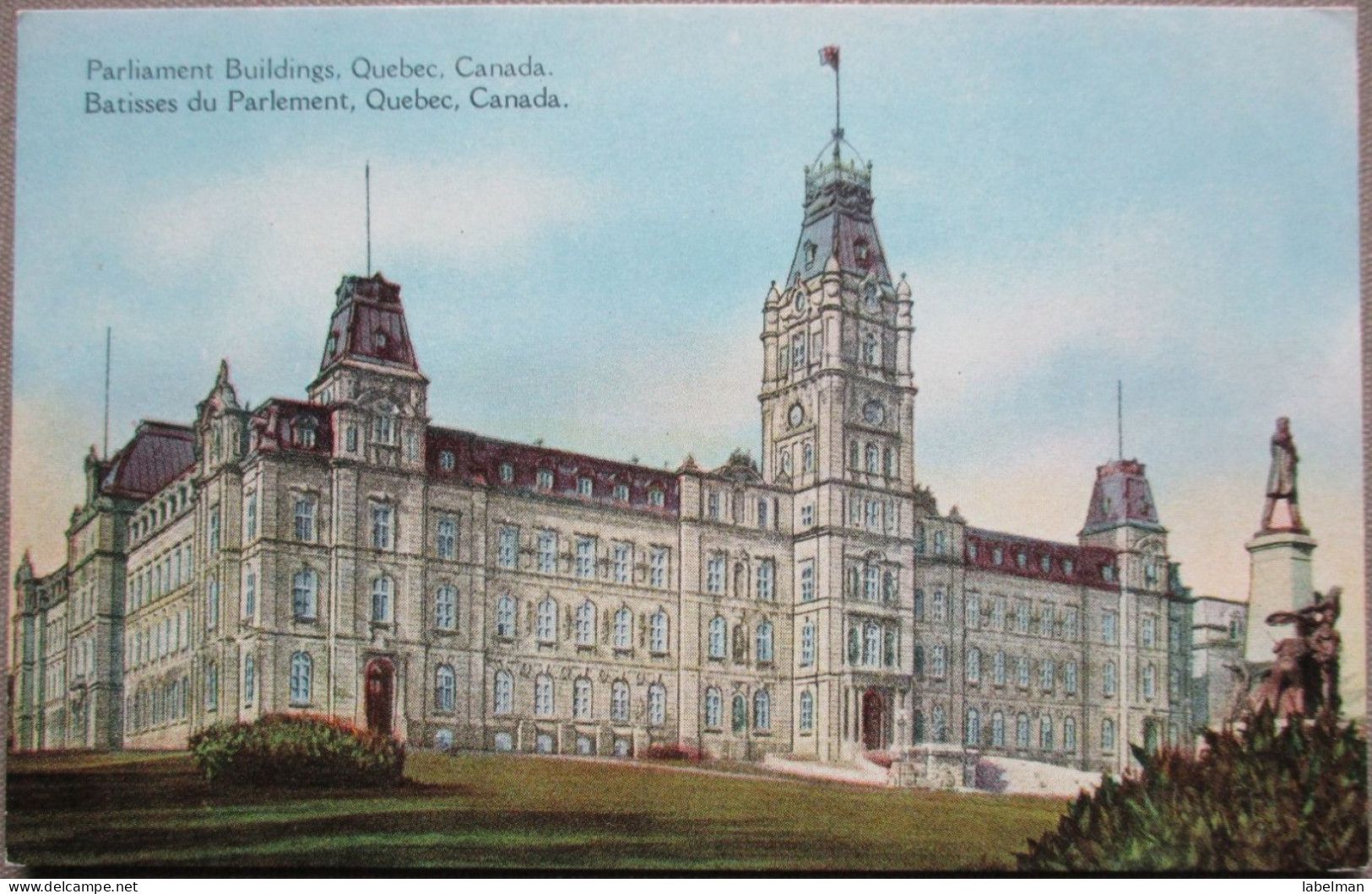 CANADA QUEBEC PARLIAMENT BUILDING KARTE CARD POSTKARTE ANSICHTSKARTE CARTOLINA POSTCARD CARTE POSTALE - Huntsville