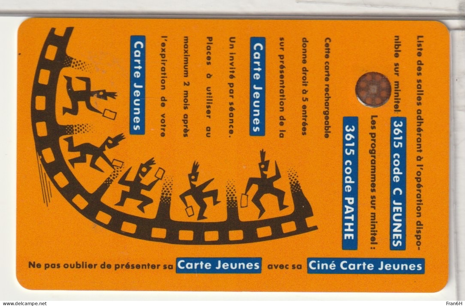 CINÉCARTE  - CINÉ CARTE JEUNES - Cinécartes