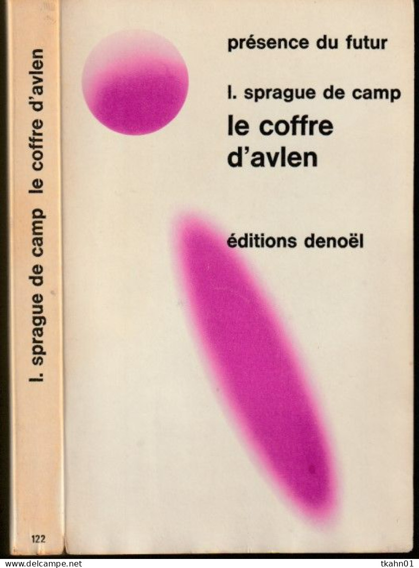 PRESENCE-DU-FUTUR N° 122 " LE COFFRE D'AVLEN  " SPRAGUE DE CAMP  DE 1970 - Présence Du Futur