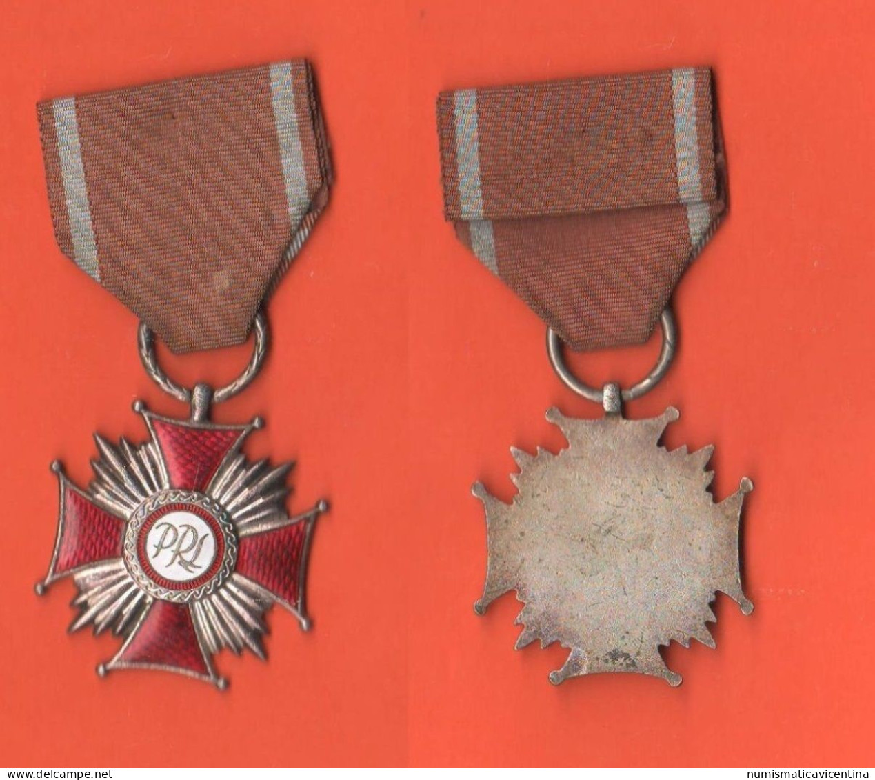 Poland Cross 1923 Croce Al Merito Nazionale Polonia Polonie Polska Krzyż Zasługi Honours - Altri & Non Classificati