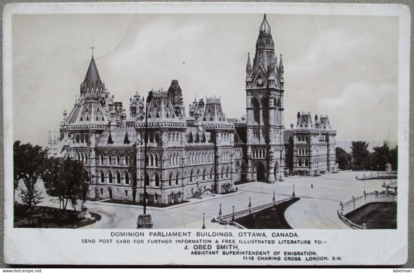 CANADA OTTAWA DOMINION PARLIAMENT BUILDING KARTE CARD POSTKARTE ANSICHTSKARTE CARTOLINA POSTCARD CARTE POSTALE - Huntsville