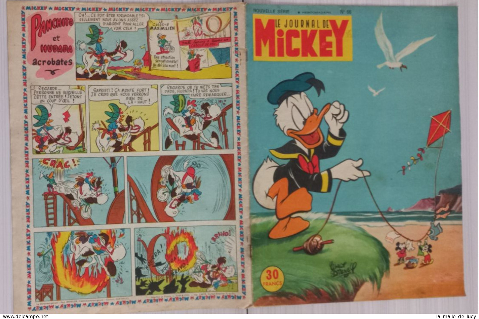 Journal De Mickey N° 66 - 30/08/1953 - Journal De Mickey