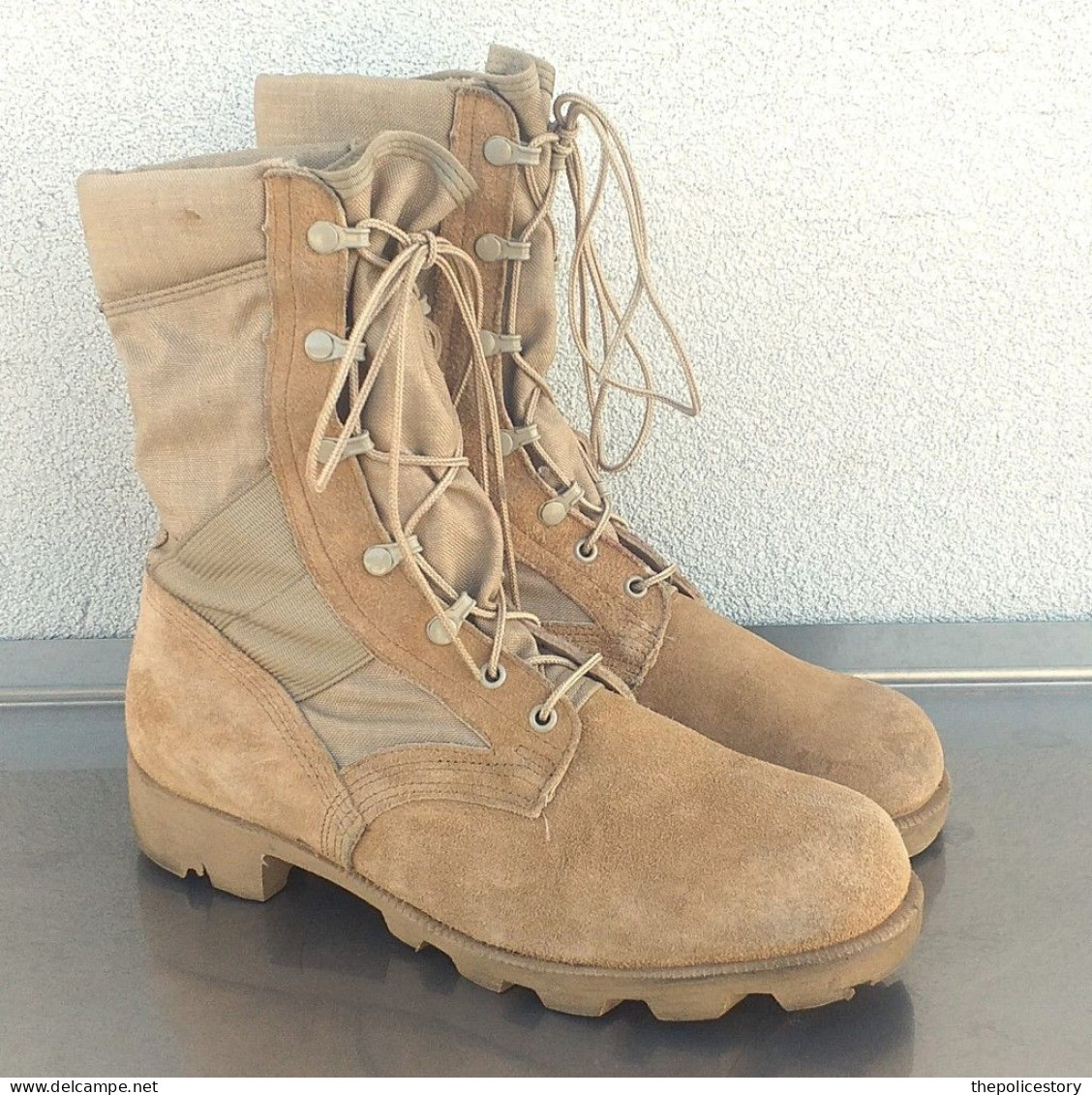 Stivaletti Desert U.S. Army Del 1997 Taglia U.S. 10.5 W (EU44) Originali Marcati - Divise