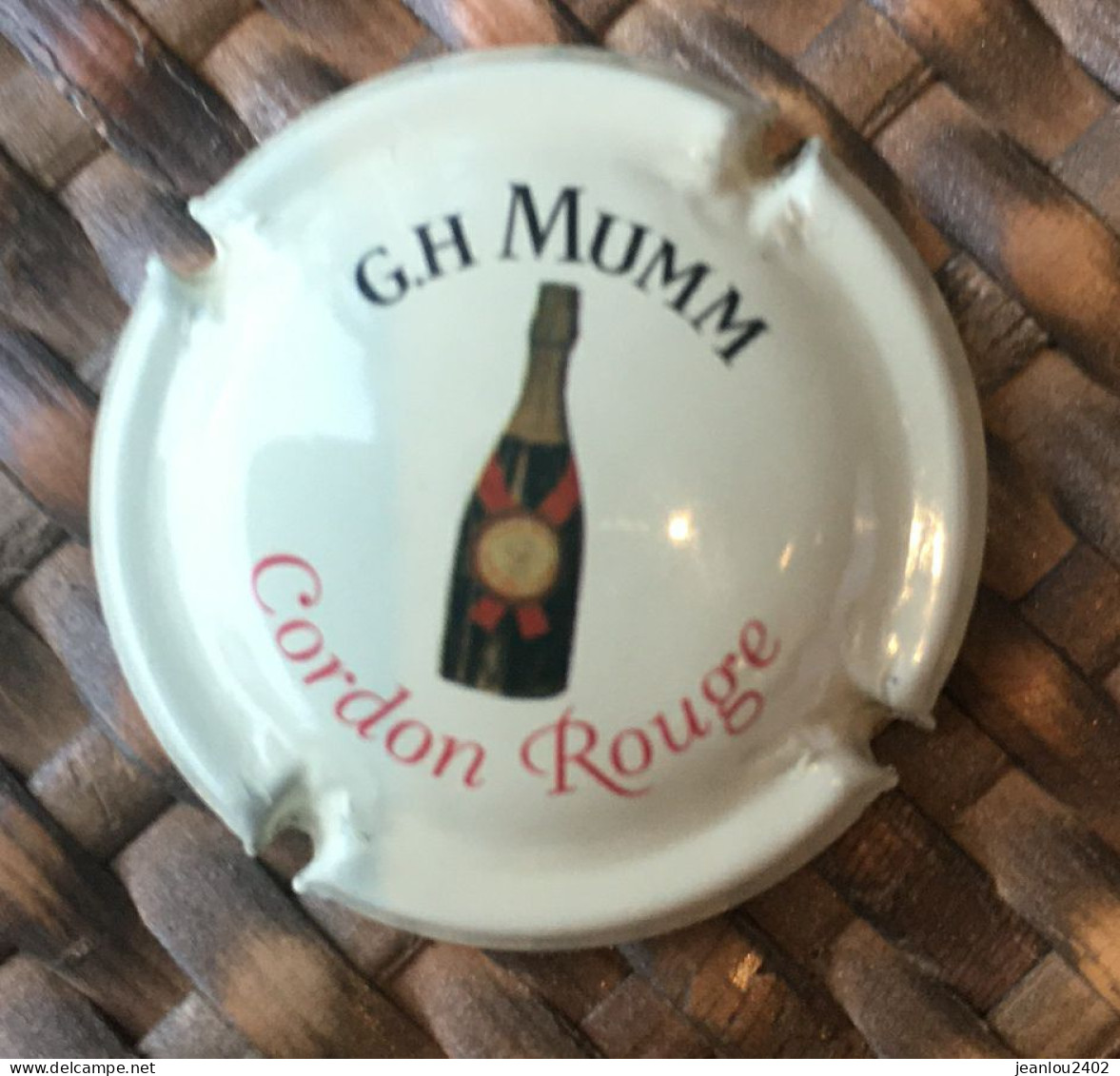 CAPSULE CHAMPAGNE GH MUMM - CORDON ROUGE - Mumm GH