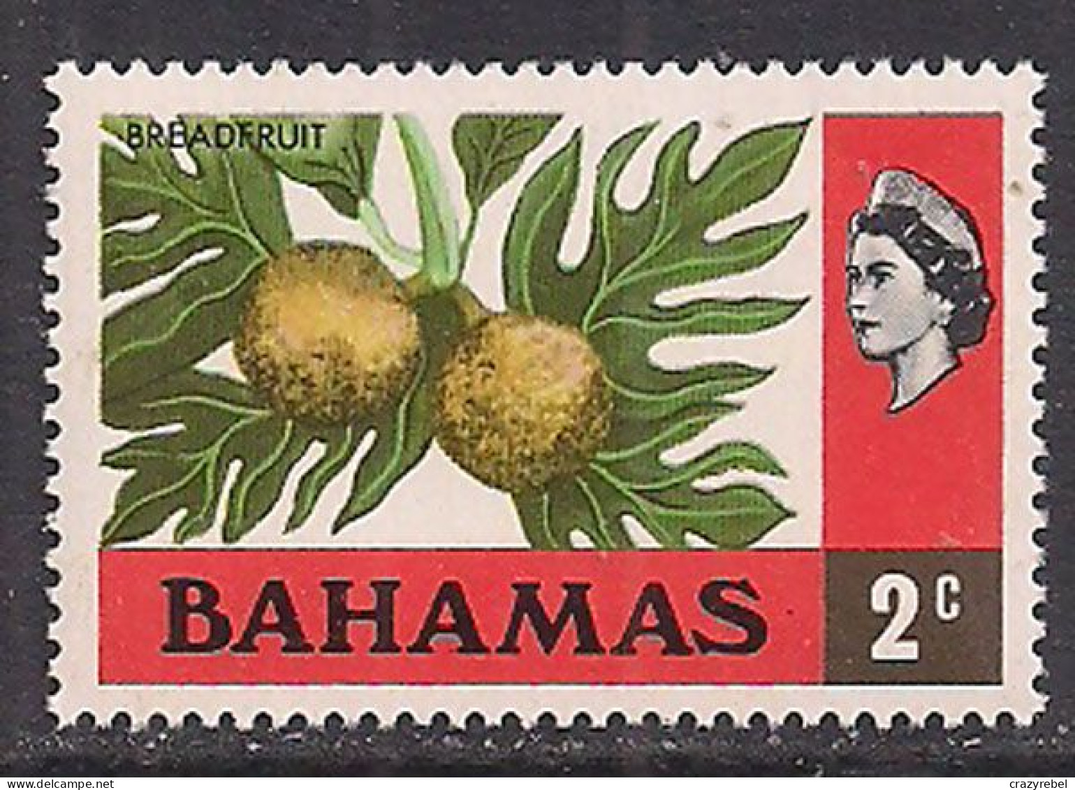 Bahamas 1971 QE2 2c  Breadfruit SG 360 MNH ( E487 ) - 1963-1973 Autonomie Interne