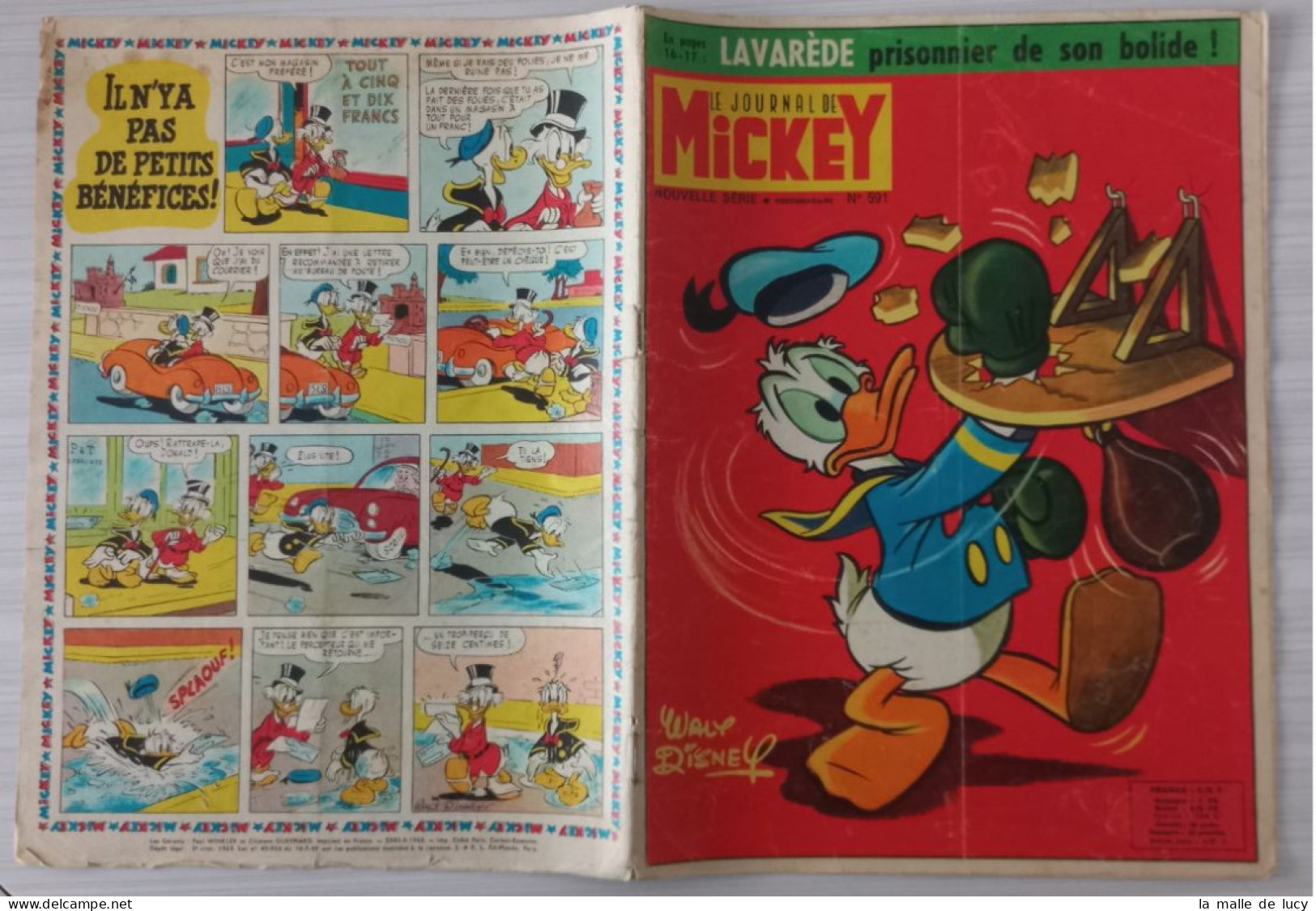 Journal De Mickey N° 591 - 29/09/1963 - Journal De Mickey