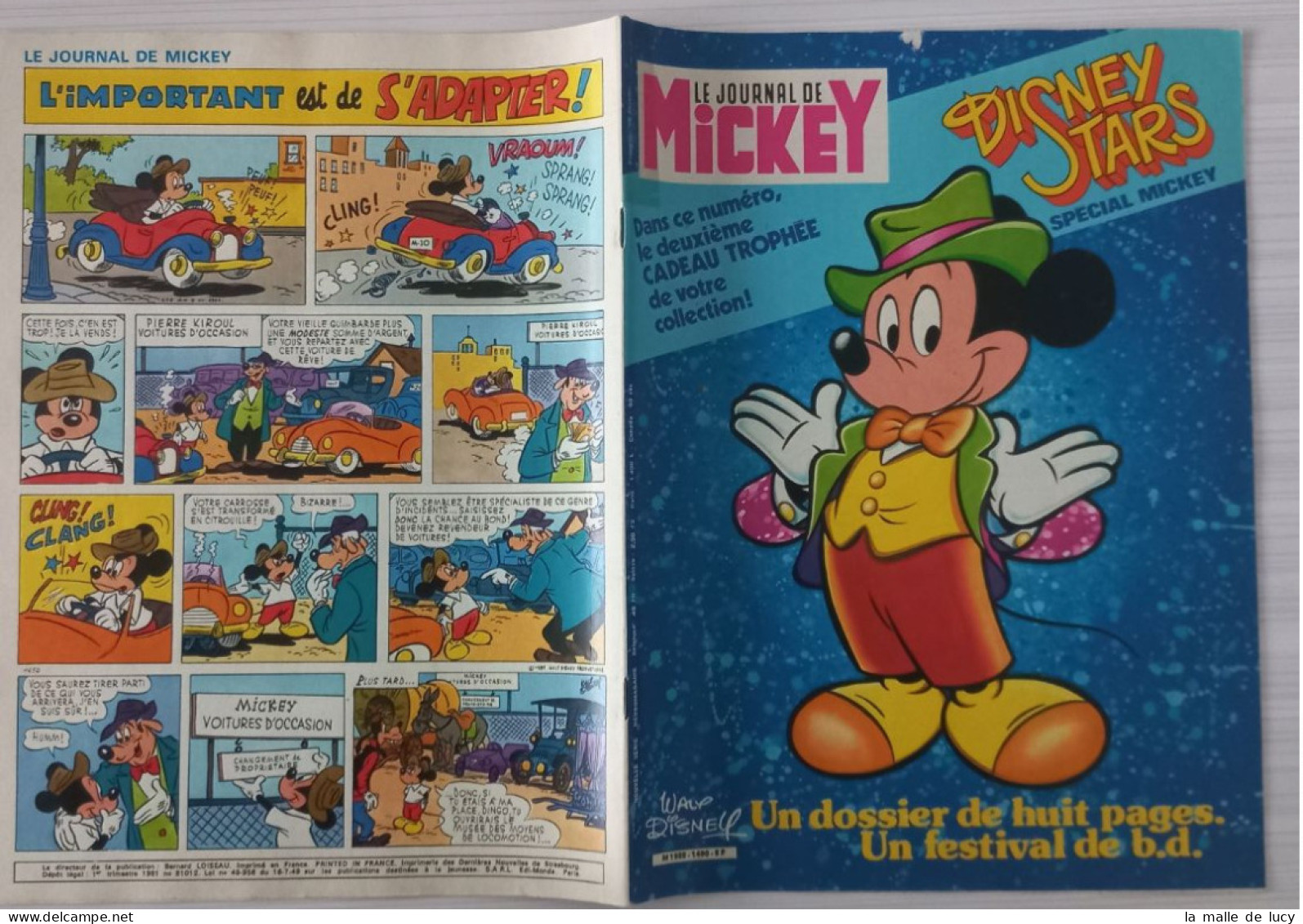Journal De Mickey N° 1490 - 18/01/1981 - Journal De Mickey