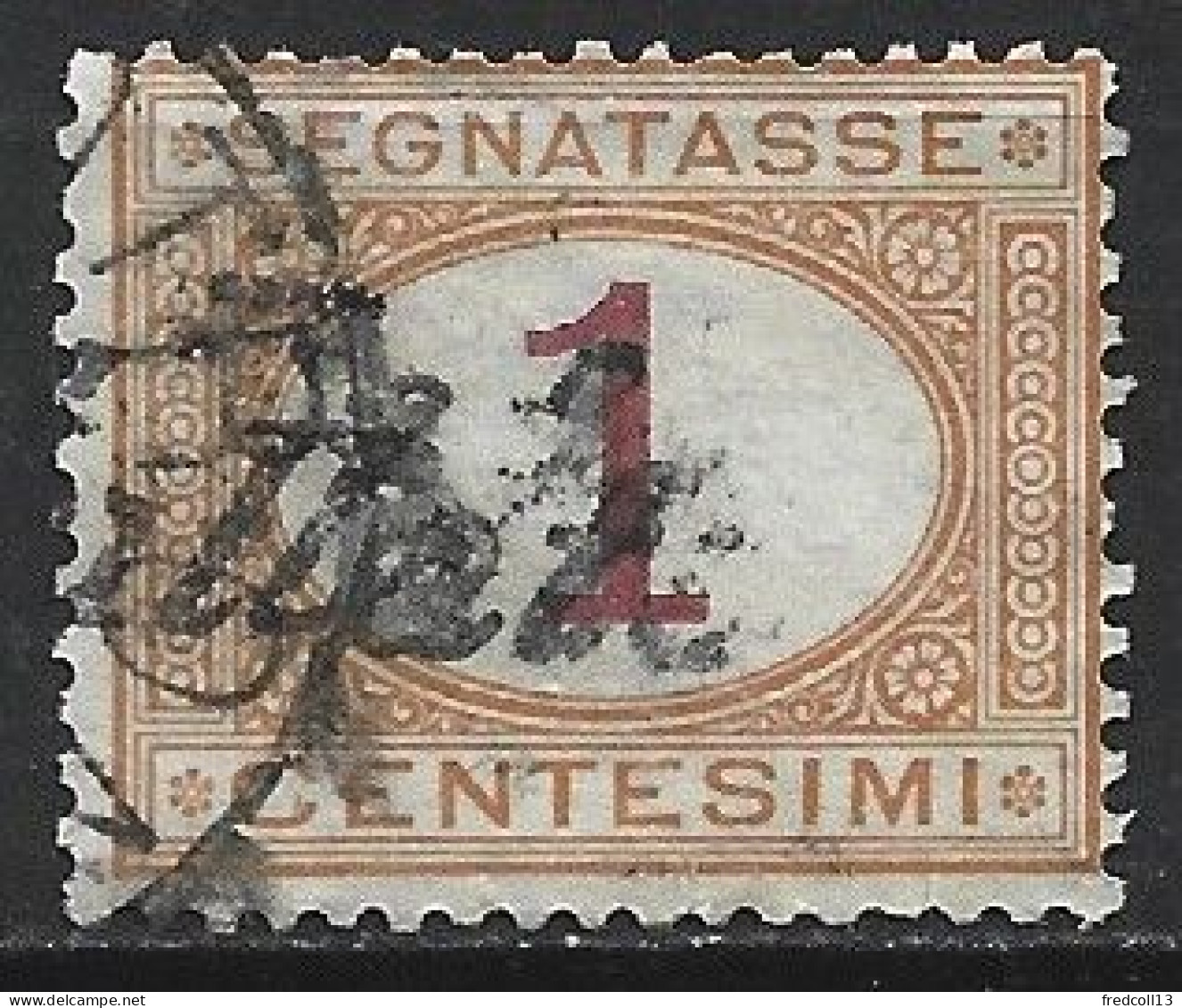 ITALIE TAXE 3 Oblitéré Côte 4 € - Postage Due