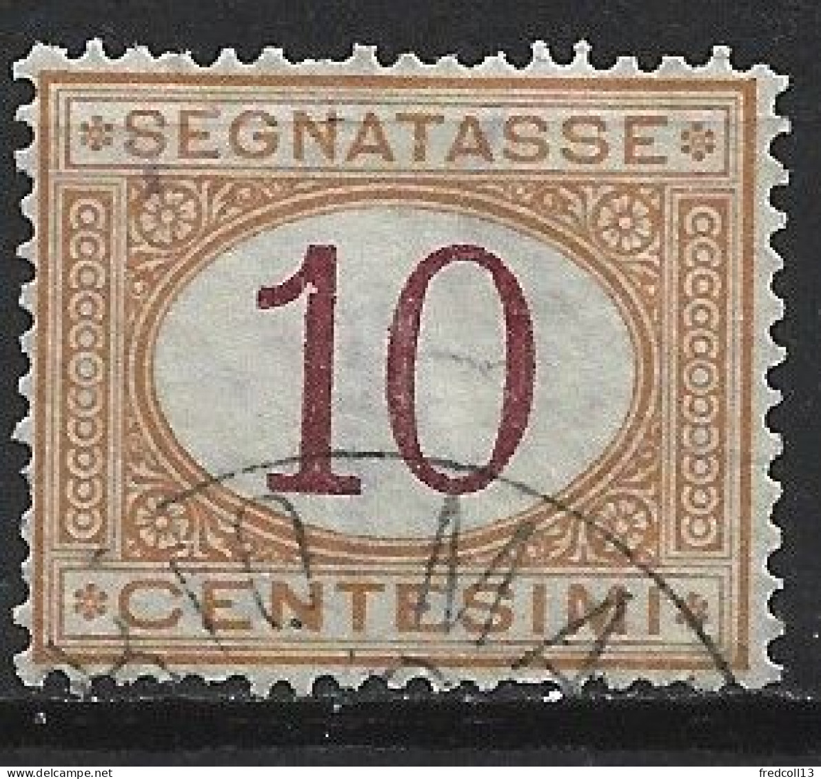 ITALIE TAXE 6 Oblitéré Côte 1 € - Postage Due