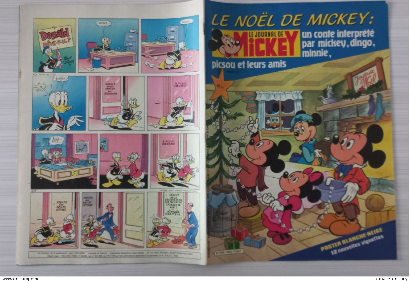 Journal De Mickey N° 1643 - 25/12/1983 - Journal De Mickey