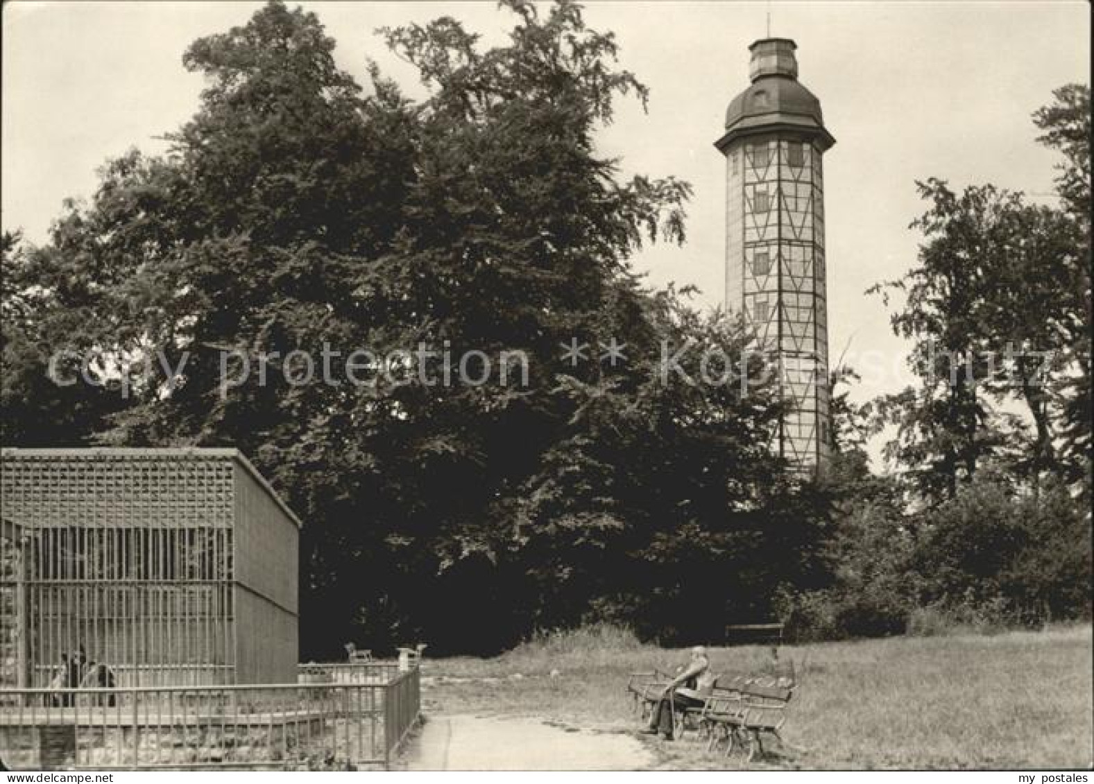 72007249 Sondershausen Thueringen HOG Zum Possen Aussichtsturm Und Baerenzwinger - Sondershausen