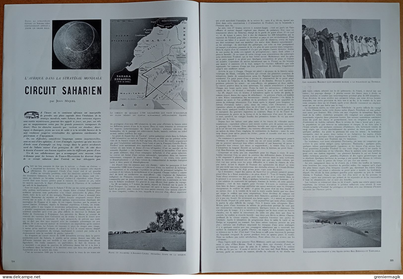 France Illustration N°182 09/04/1949 Pacte De L'Atlantique Nord/Syrie/Sao-Paulo Brésil/Egypte/Van Dongen/Mode Dior Ricci - Allgemeine Literatur