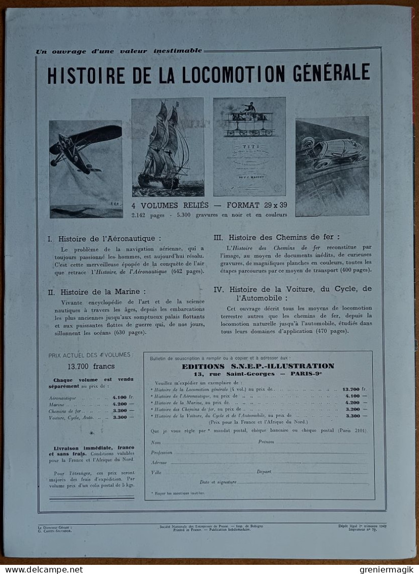 France Illustration N°182 09/04/1949 Pacte de l'Atlantique Nord/Syrie/Sao-Paulo Brésil/Egypte/Van Dongen/Mode Dior Ricci