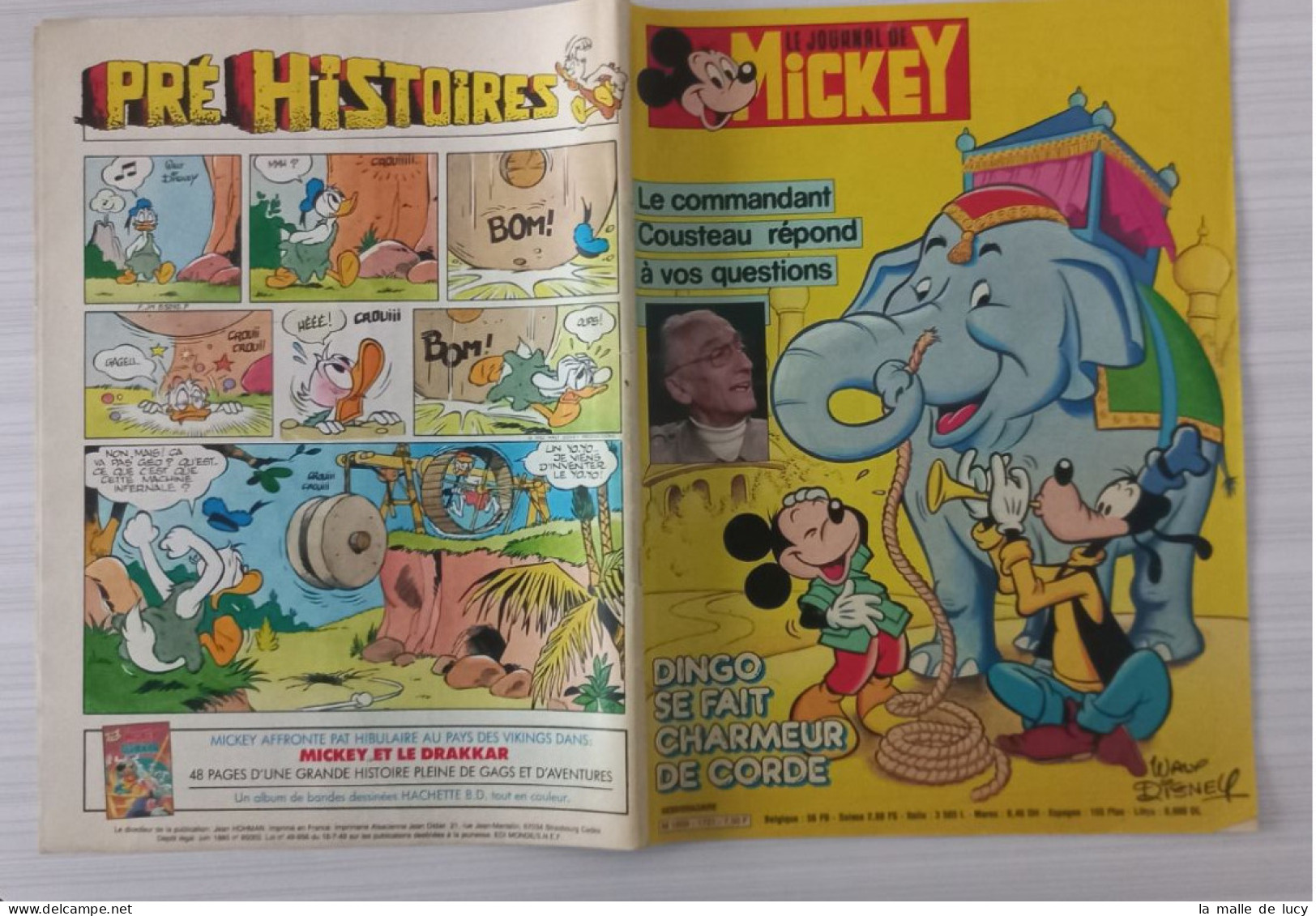 Journal De Mickey N° 1721 - 23/06/1985 - Journal De Mickey