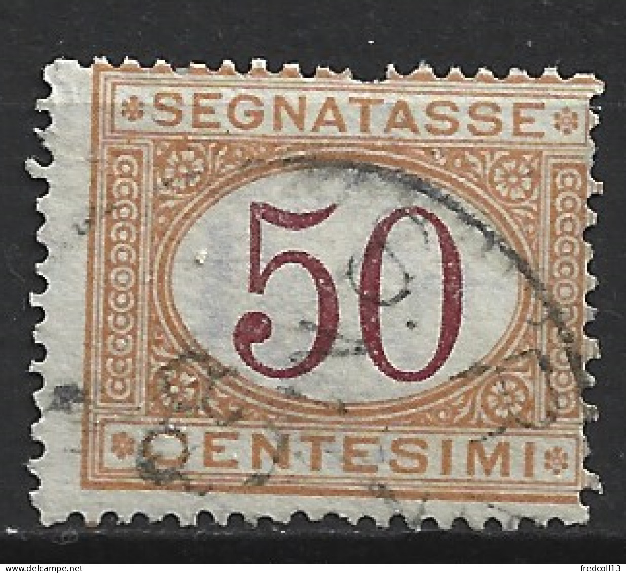 ITALIE TAXE 10 Oblitéré Côte 1 € - Postage Due