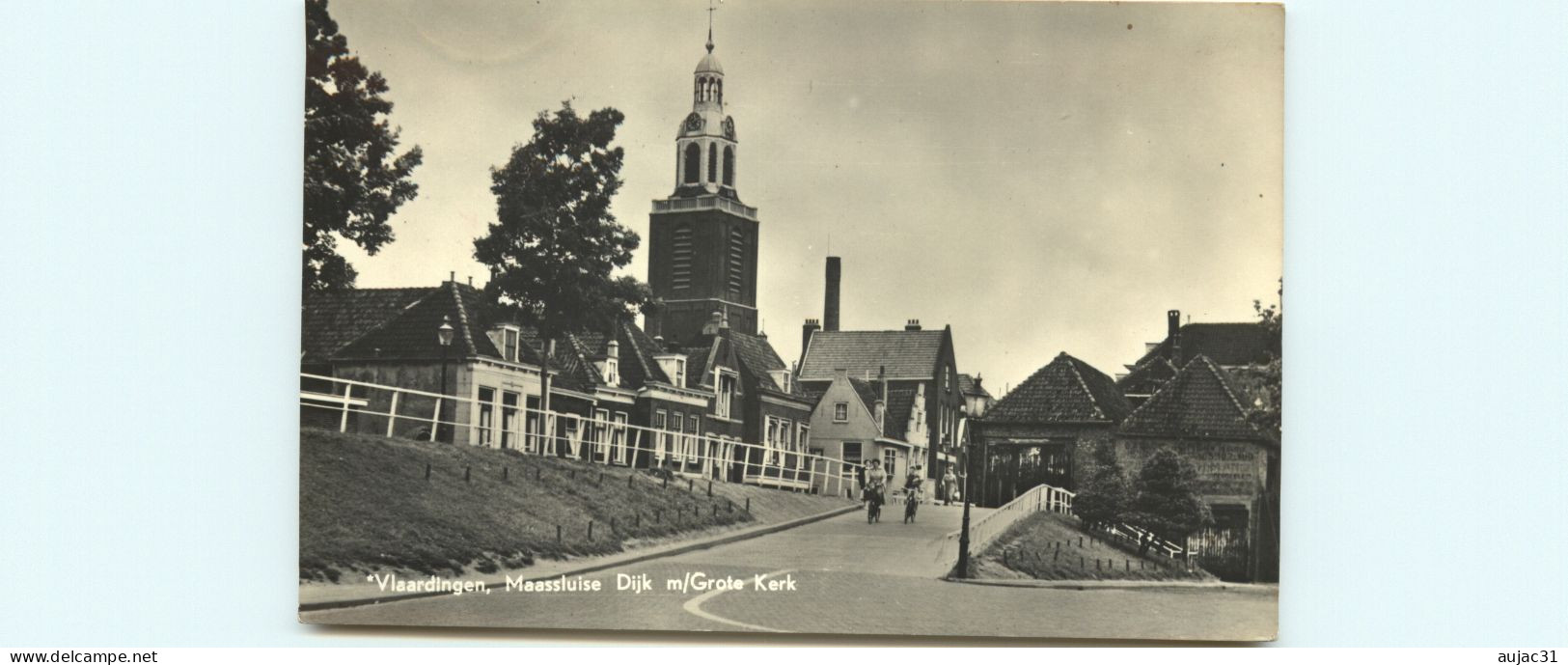 Pays-Bas - Zuid-Holland - Vlaardingen - Maassluise Dijk M/Grote Kerk - état - Vlaardingen