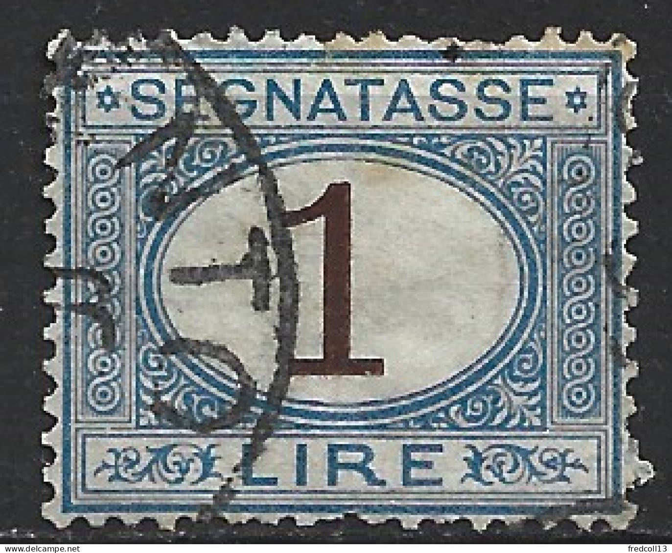 ITALIE TAXE 12 Oblitéré Côte 20 € - Postage Due