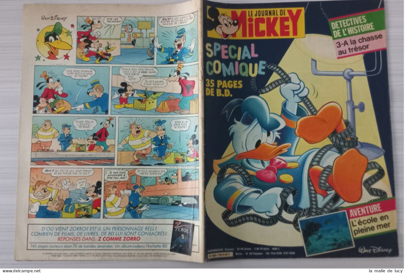 Journal De Mickey N° 1795 -22/11/1986 - Journal De Mickey