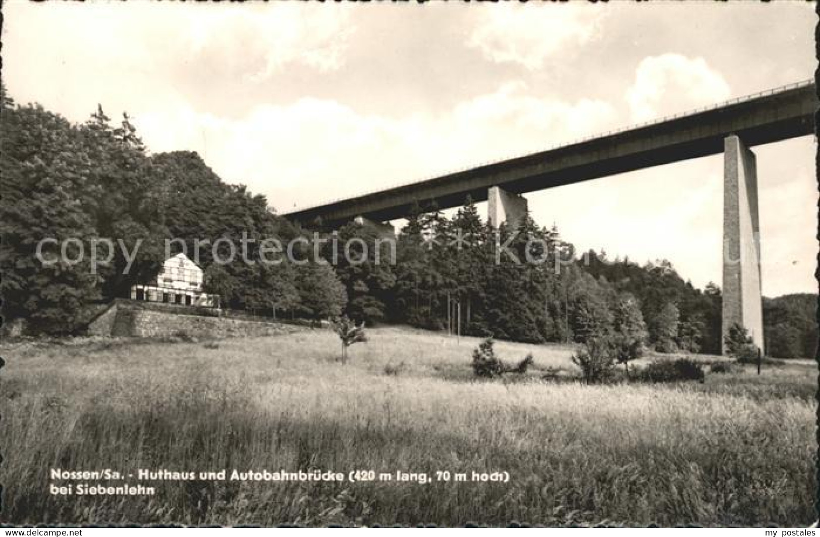 72007067 Nossen Huthaus Autobahnbruecke Siebenlehn  Nossen - Nossen