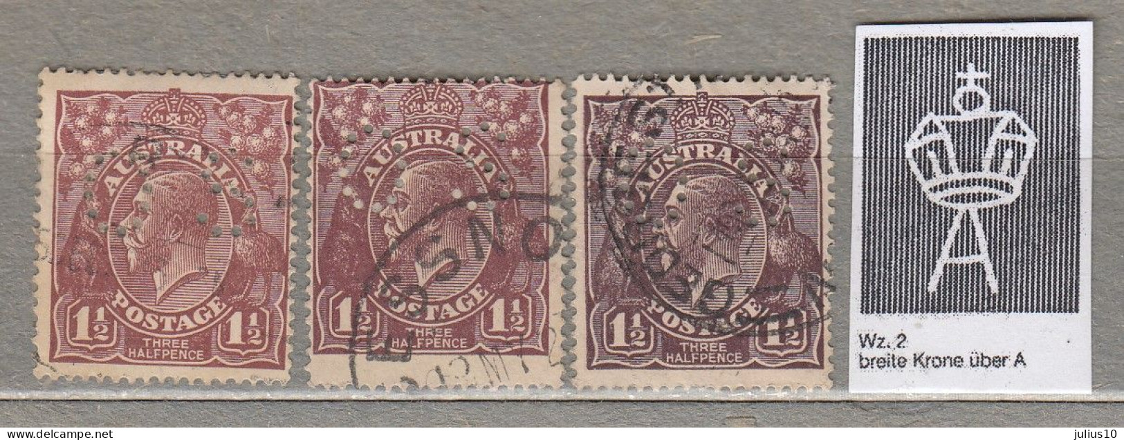 AUSTRALIA Service OS 1915 Used(o) SHADES Mi 26A #34411 - Dienstzegels