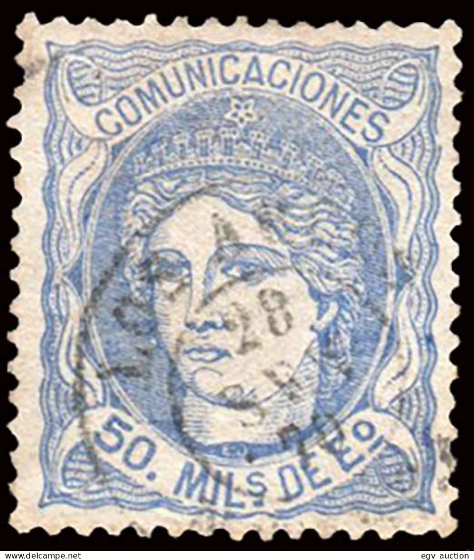 Navarra - Edi O 107 - 50 Milm.- Mat Fech. Tp. II "Los Arcos" - Used Stamps