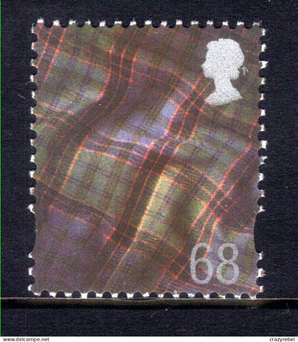 Scotland GB 2002 68p Tartan Umm SG S 93 ( D1298 ) - Scotland
