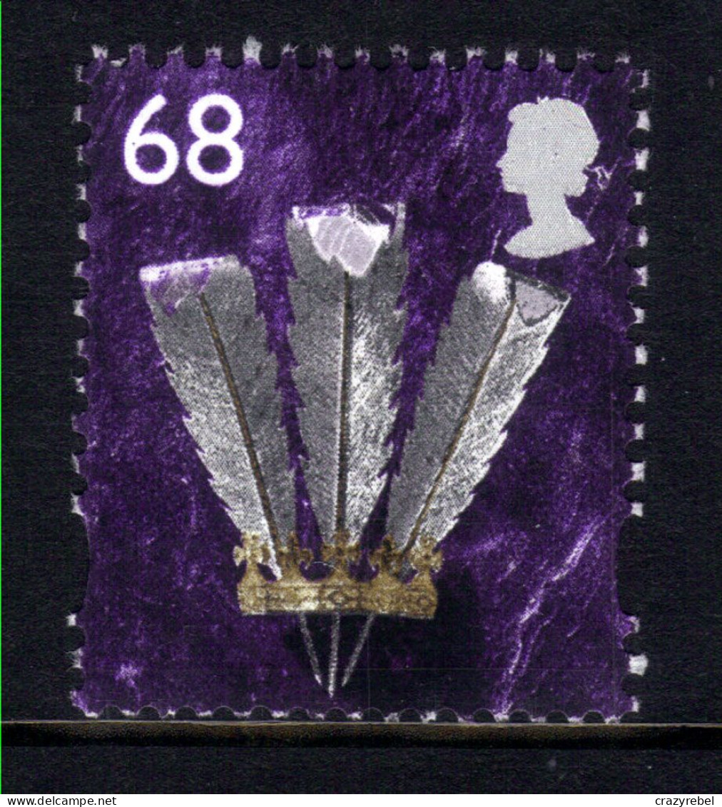 Wales GB 2002 68p Feathers Umm SG W 88 ( D1421 ) - Wales