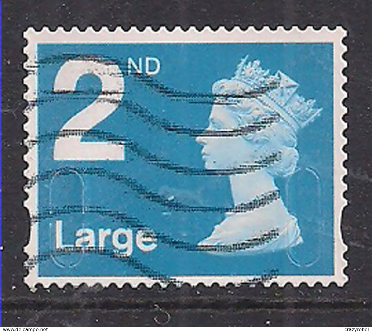 GB 2020 QE2 2nd Large Blue Security Machin MBIL SG U3031 ( 77 ) - Machins