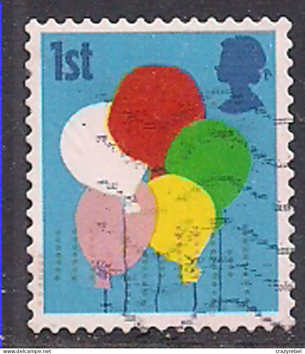 GB 2006 QE2 1st Smilers Balloons Used 2nd Series SG 2675 ( H582 ) - Oblitérés